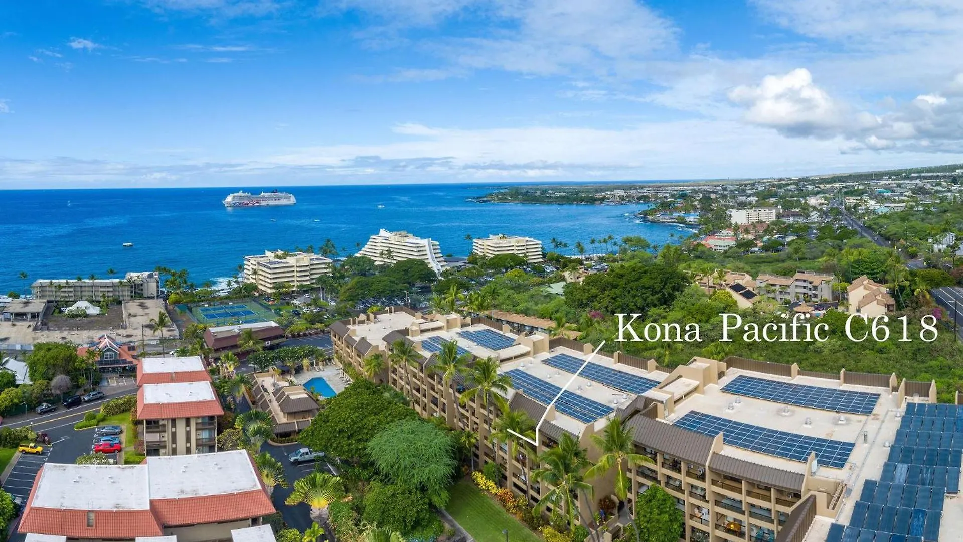 Kona Pacific C618 Top Fl Seaview With Ac, Elevator كايلو كونا الولايات المتحدة الأمريكية