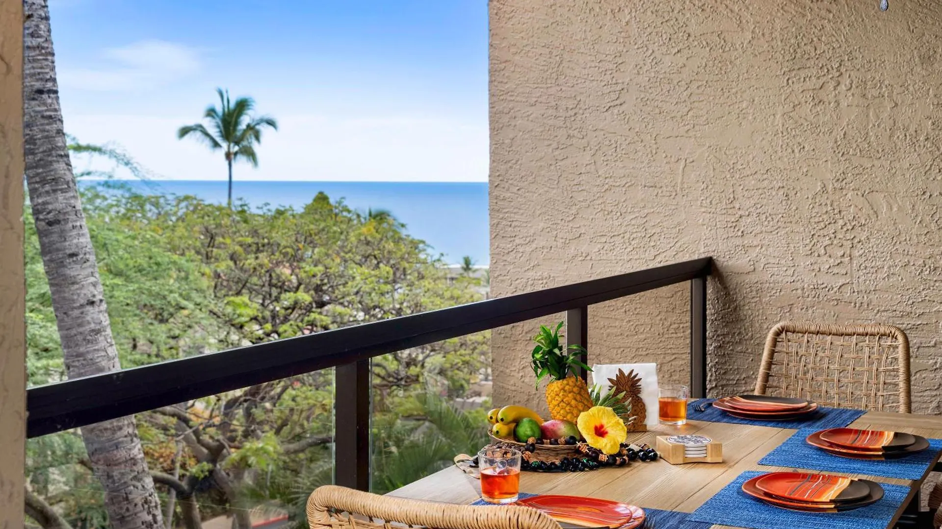 بيت للعطل Kona Pacific C618 Top Fl Seaview With Ac, Elevator كايلو كونا