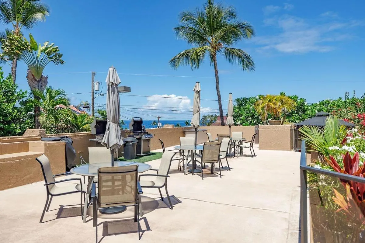Kona Pacific C618 Top Fl Seaview With Ac, Elevator كايلو كونا بيت للعطل